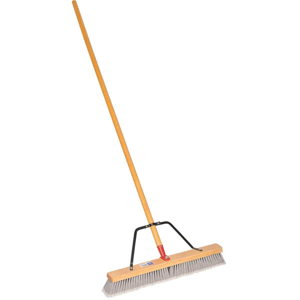 Upright Warehouse Corn Broom With Wire And Four Rows Stitching Each