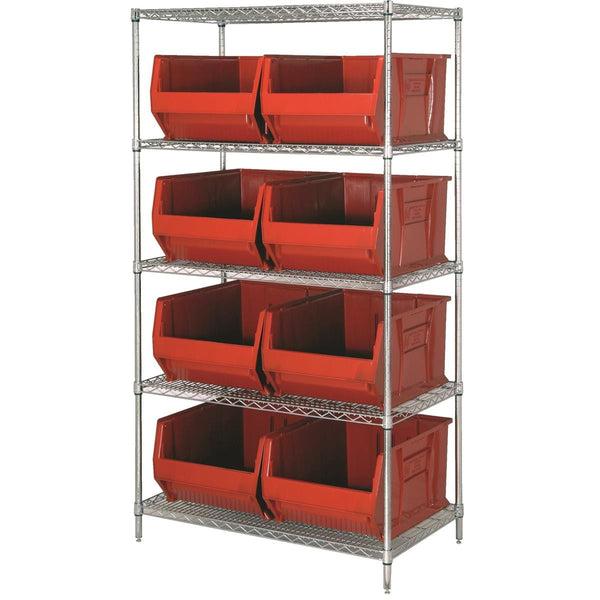 DeWALT 2-Shelf Industrial Storage Rack Workbench, 4-ft
