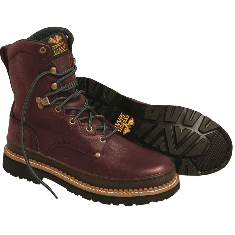 plain leather boots