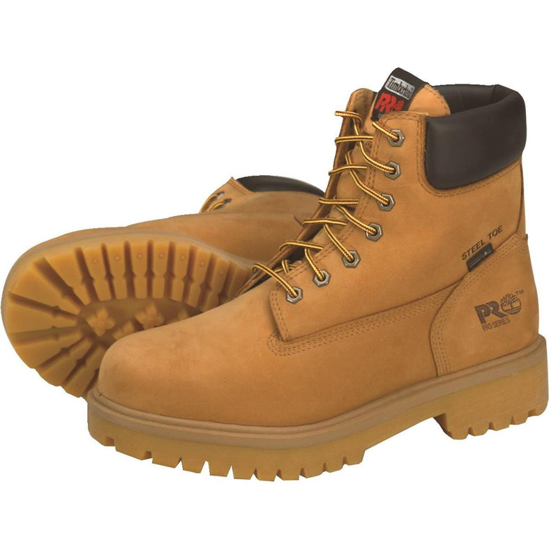 wheat steel toe boots