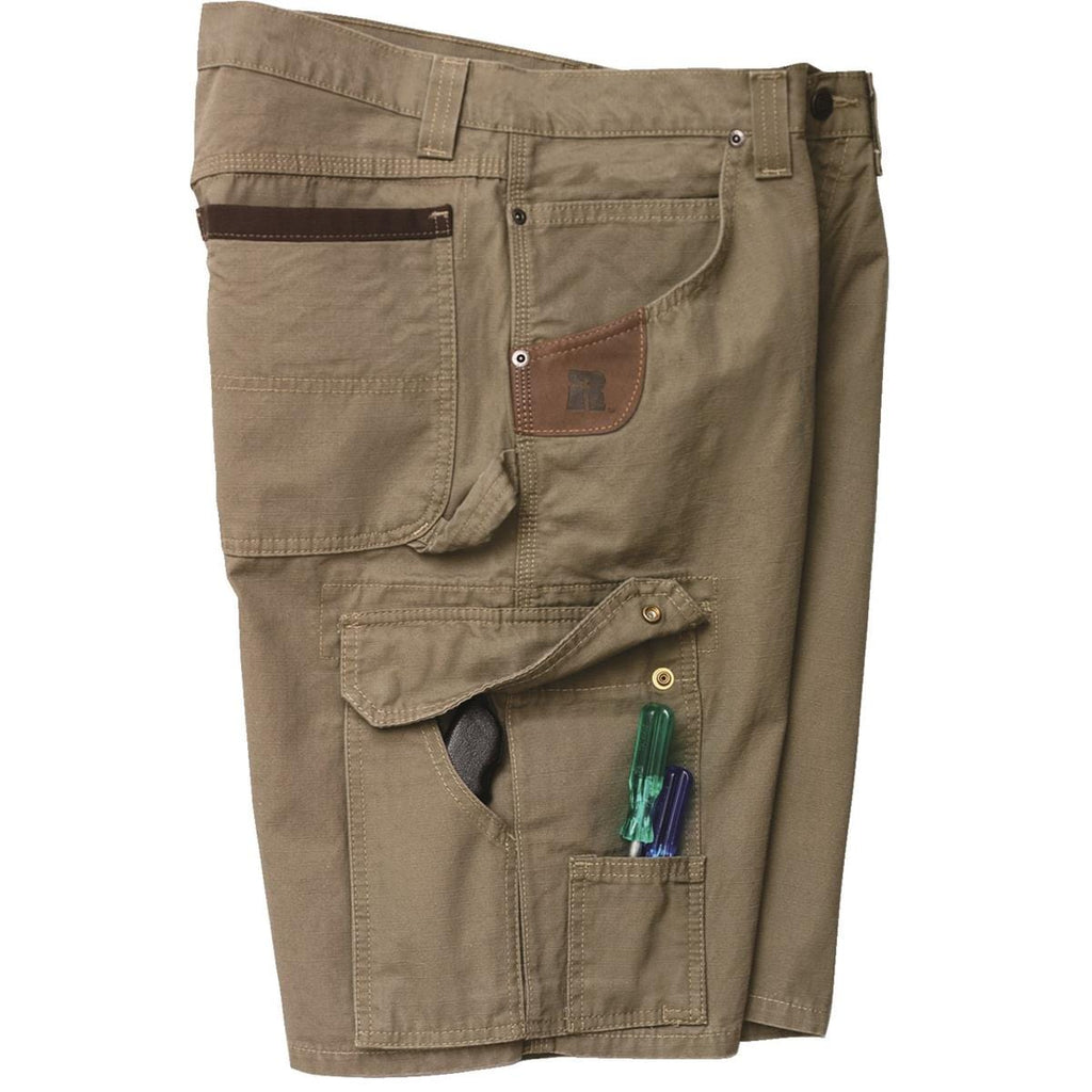 Wrangler Riggs Workwear Ripstop Ranger Cargo Shorts, Bark | Gemplers