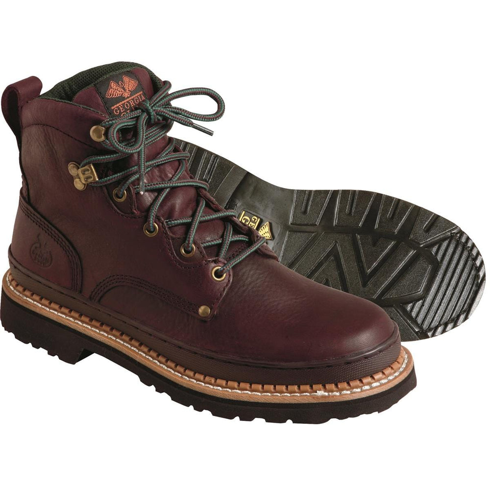 steel toe georgia boots