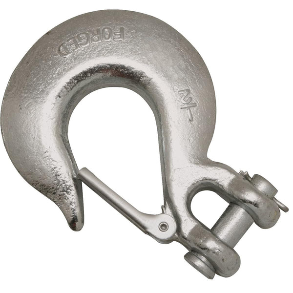 Pack of 4) 5/16 Weld-On Clevis Grab Chain Hooks - Grade 70