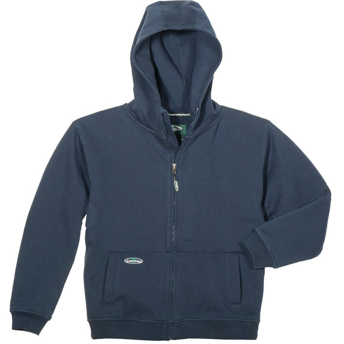 heavyweight hooded sweatshirt zip