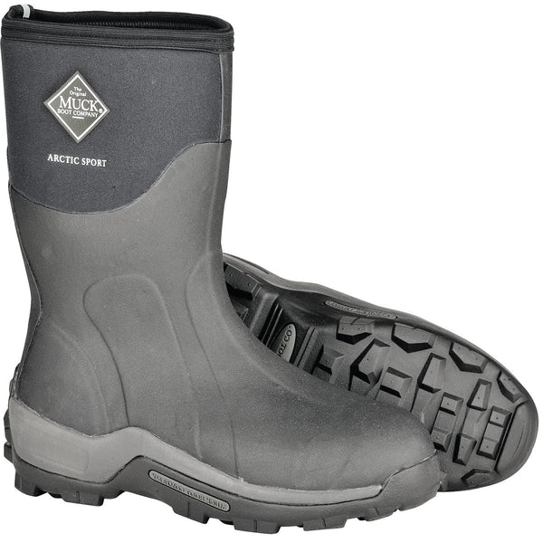 Muck Boot - Men's Arctic Ice Mid Black / 12