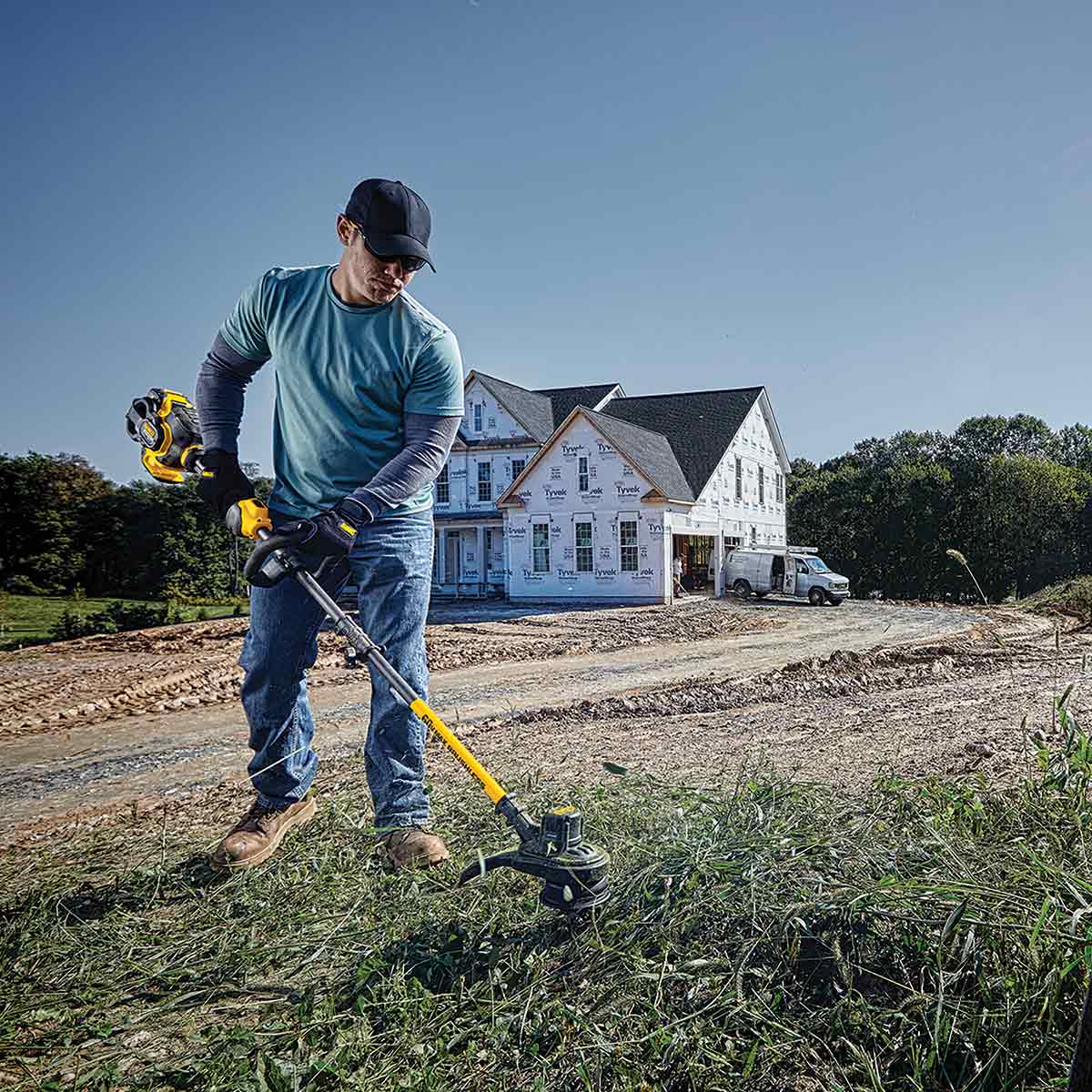 dewalt flexvolt string trimmer