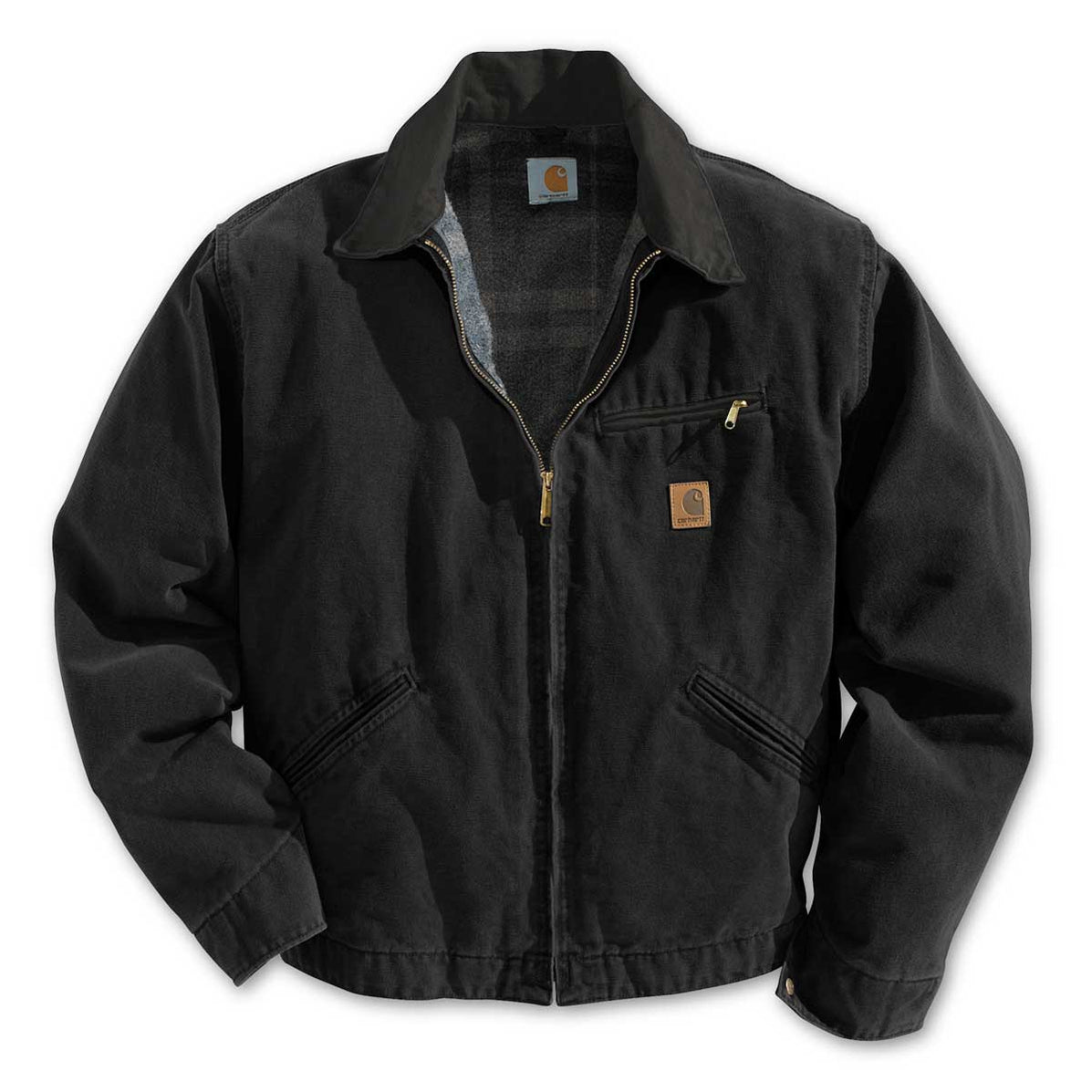 Carhartt J97 Blanket-Lined Sandstone Detroit Jacket — Gempler's