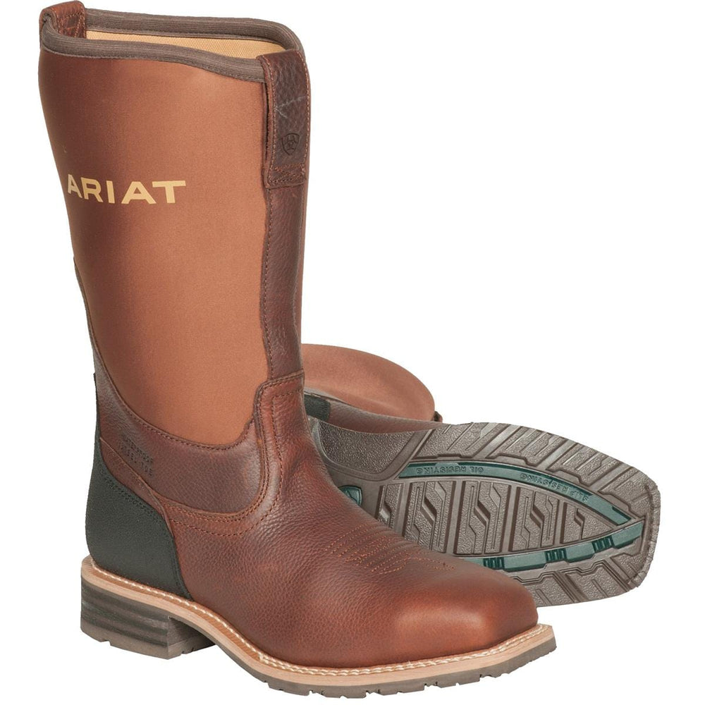 ariat hybrid rancher square toe