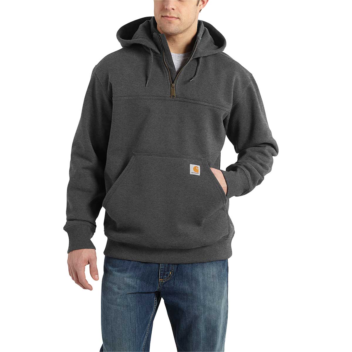 Download Carhartt Paxton Rain Defender Quarter-Zip Hoodie | Gempler's