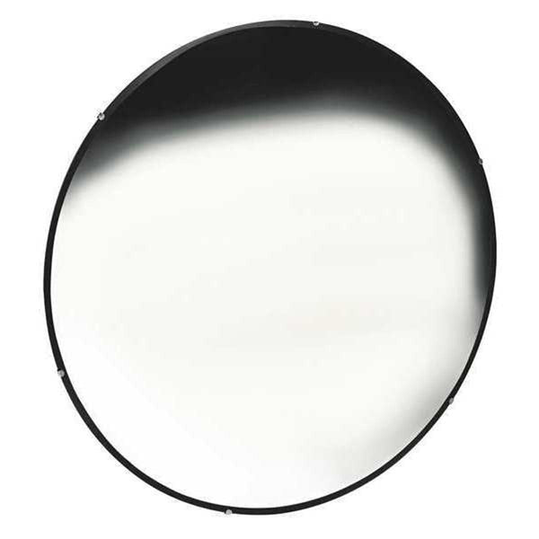 Outdoor Convex Mirror,26 in Dia, Acrylic Scvo-26z-pb