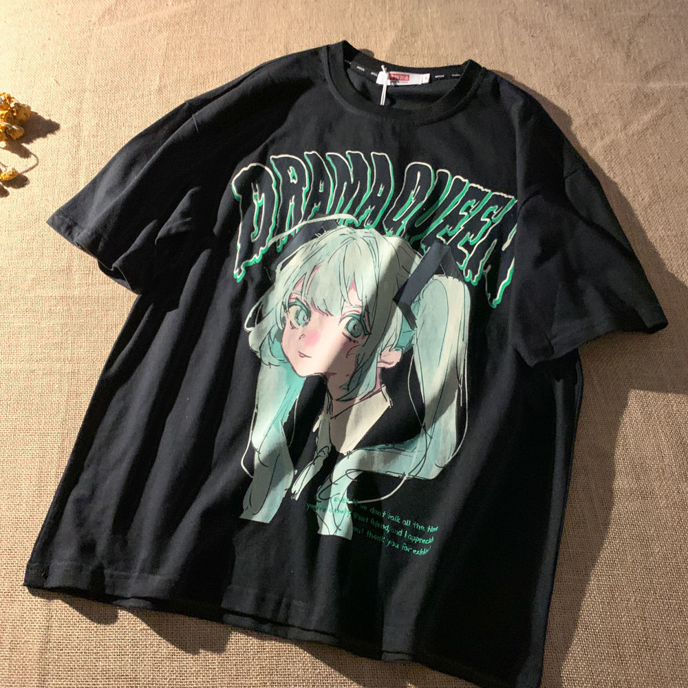 Drama Queen Anime Graphic Tshirt – Free From Label