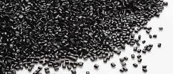 Black Plastic Particles