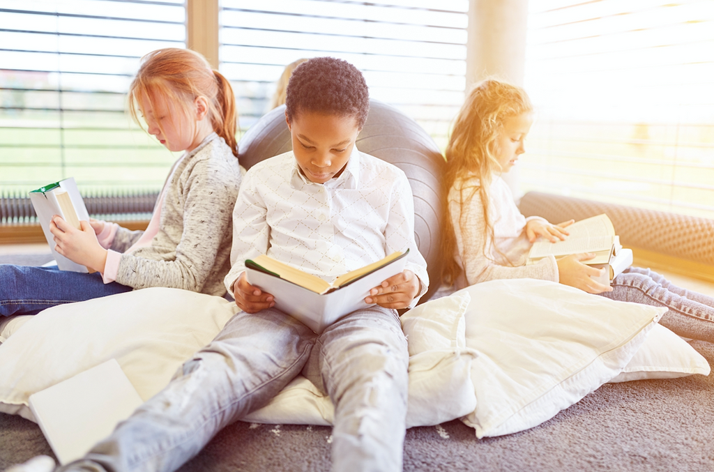 Reading corner for kids