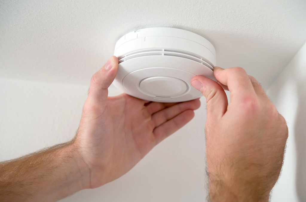 double check smoke alarms