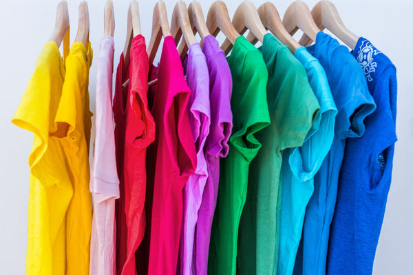 color sorted clothes