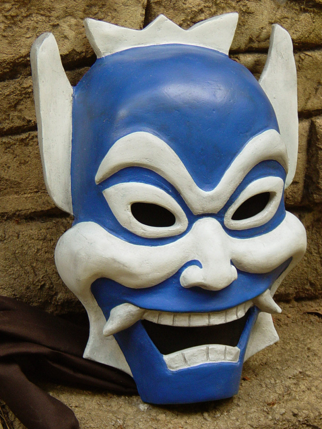 Красная маска синяя маска. Зуко в маске. Маска Кабуки аватар.