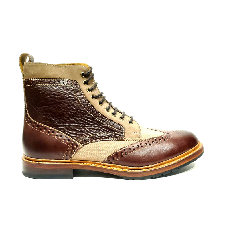 wingtip work boots