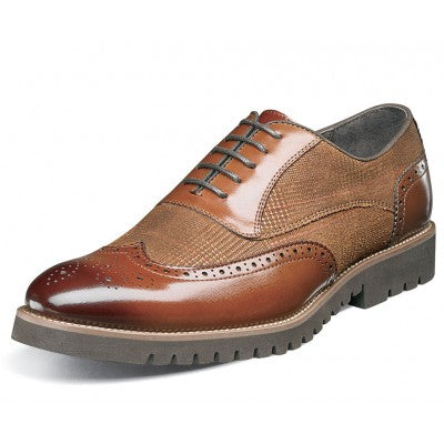 stacy adams men's baxley wingtip oxfords