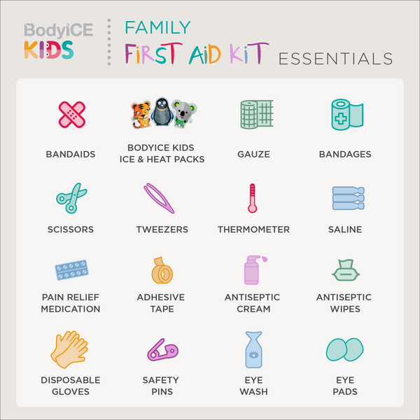 Kids First Aid Kit Essentials