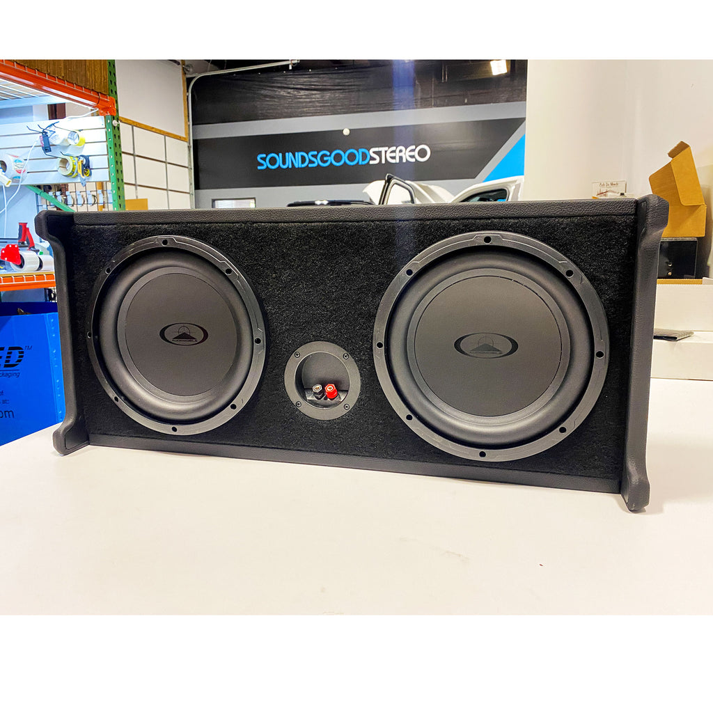 Universal Down Firing High-End Custom Hand Crafted Subwoofer Enclosure Sounds Stereo Online