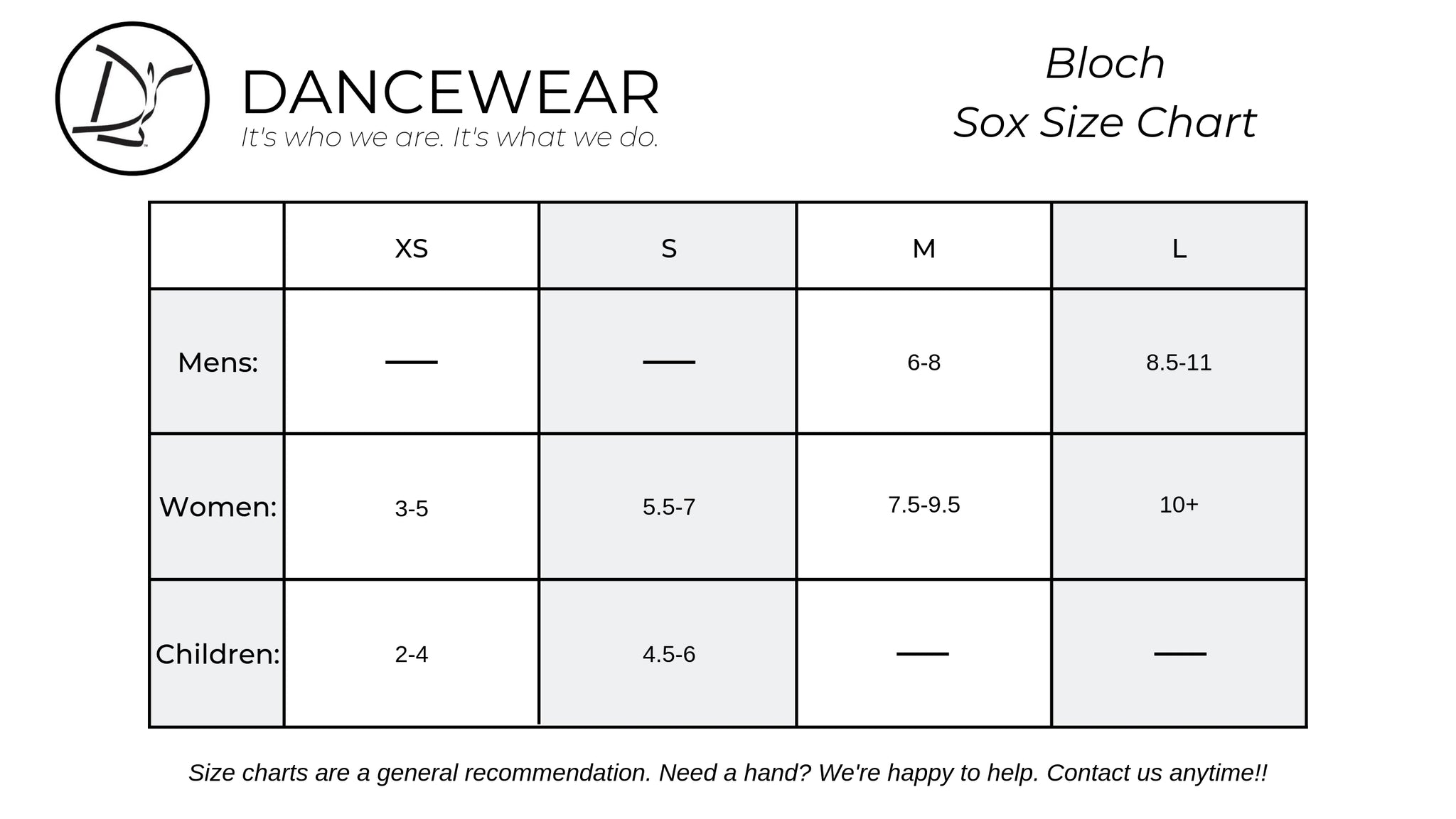 Bloch A1000 Blochsox - Adult Size – Dancewear Online