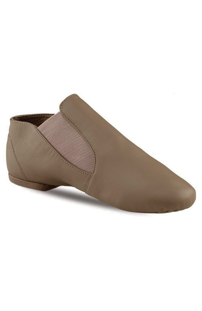 tan slip on jazz shoes