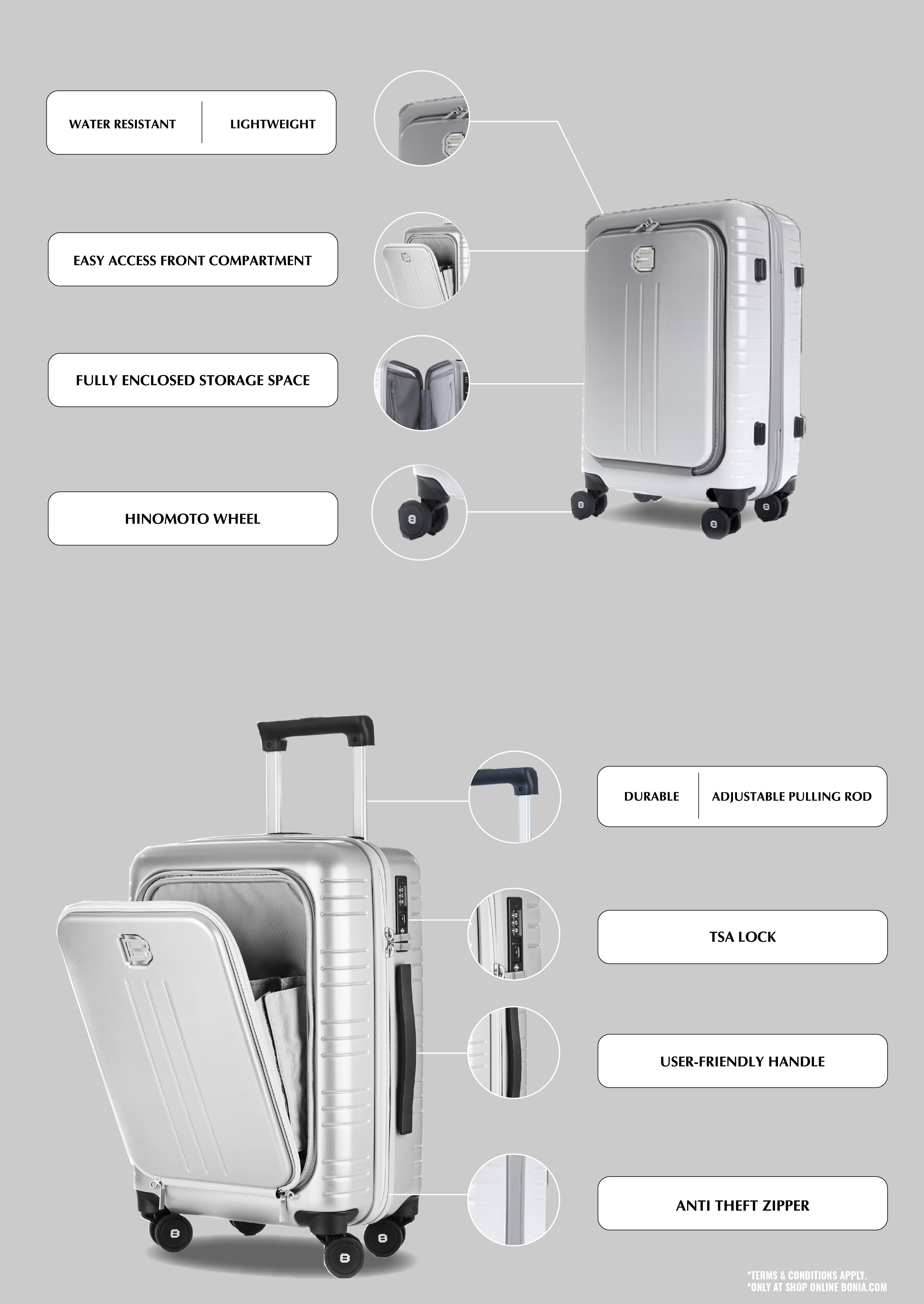 cabin luggage online