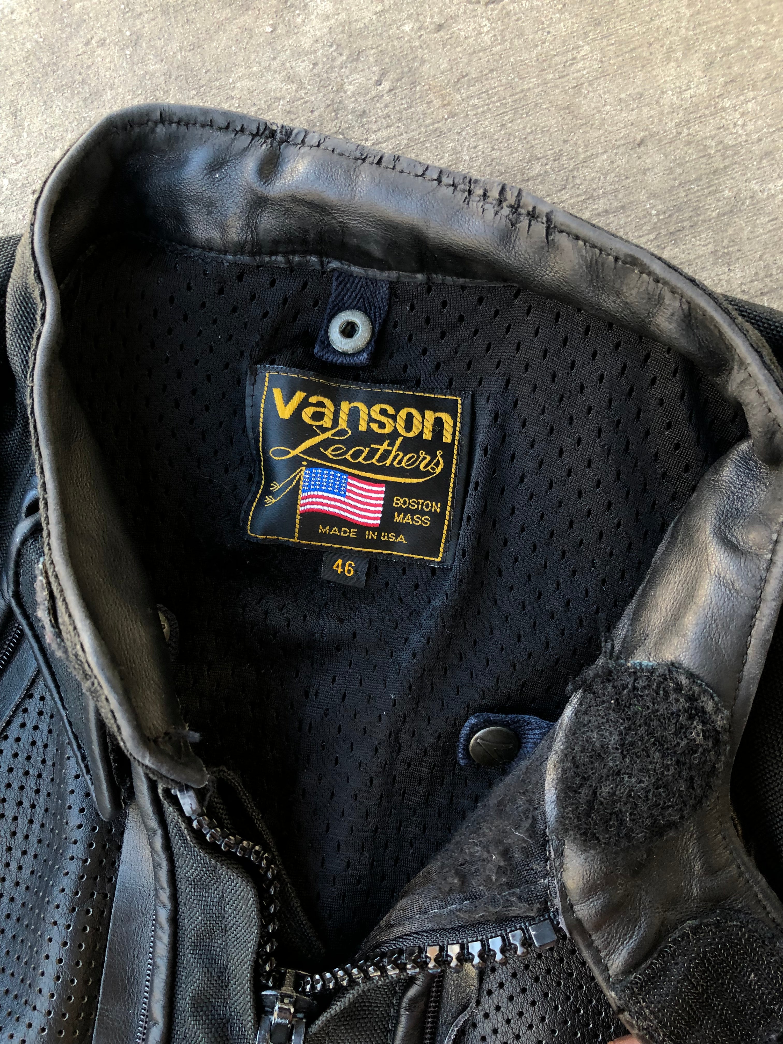 数々のアワードを受賞】 vanson leathers BOSTON MASS asakusa.sub.jp