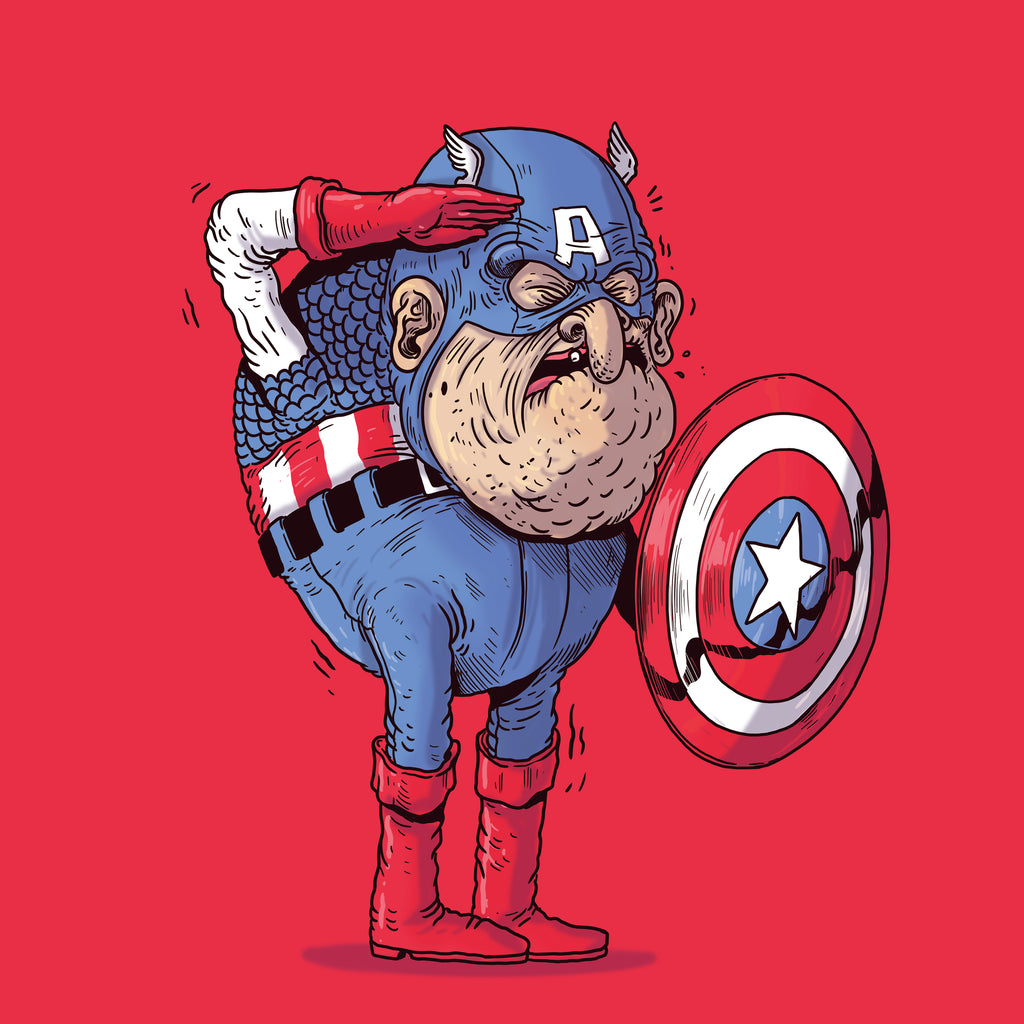 Капитан Америка приколы