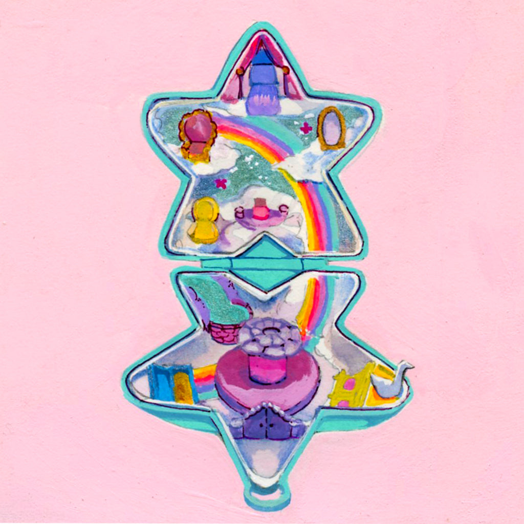 polly pocket art