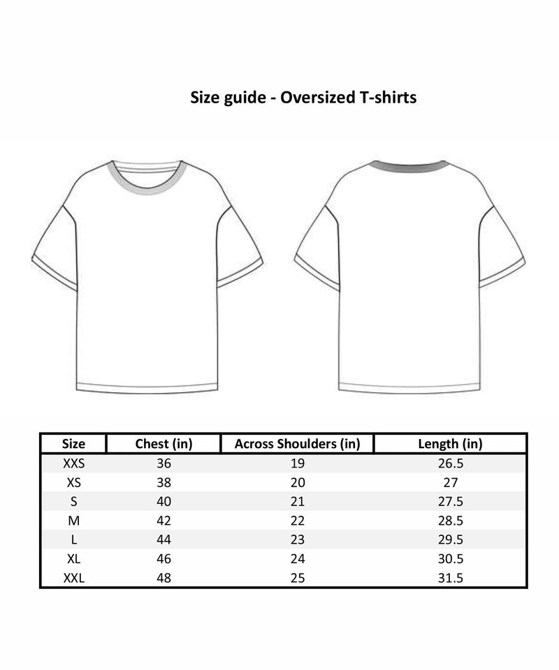Oversized T-shirt - Solids
