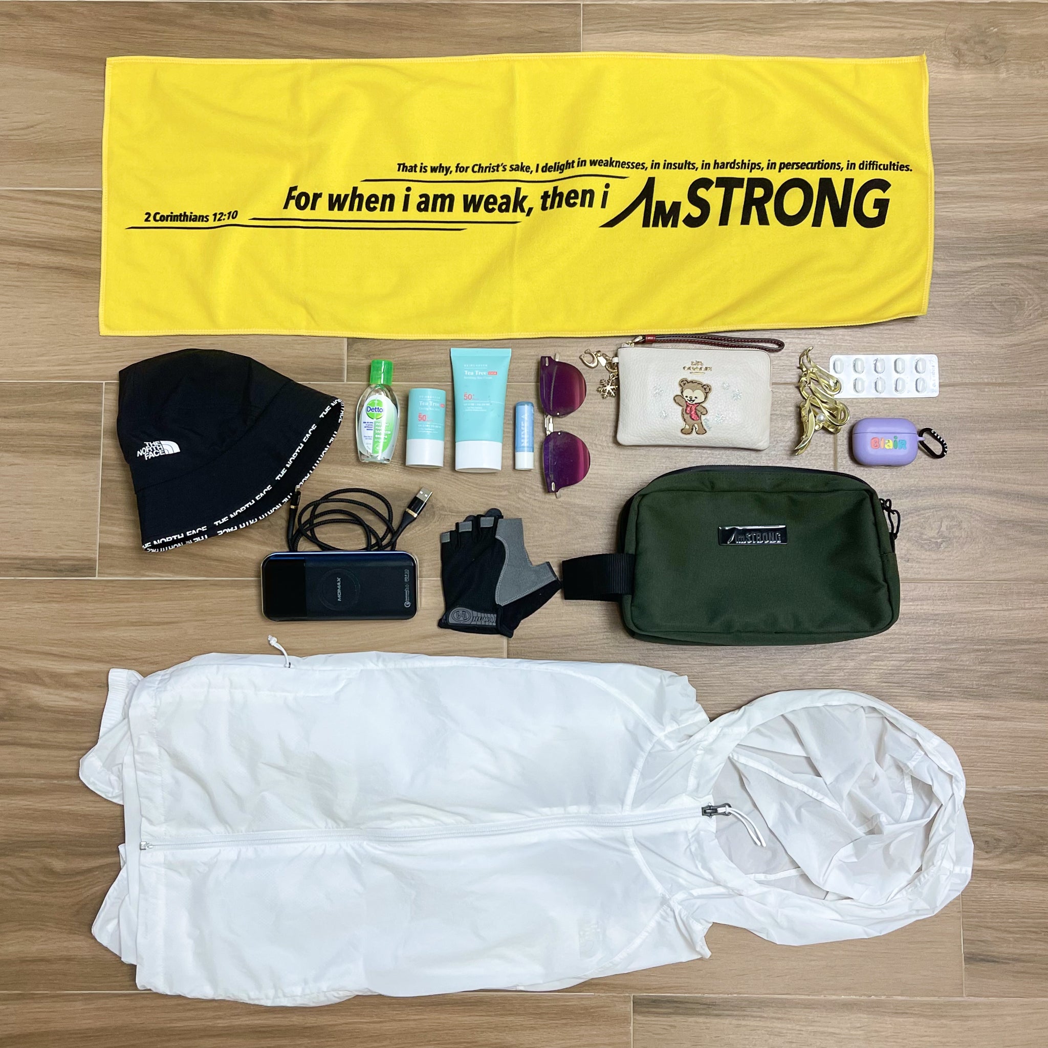AmSTRONG Blog| How our community packs with 02-GEAR BAG