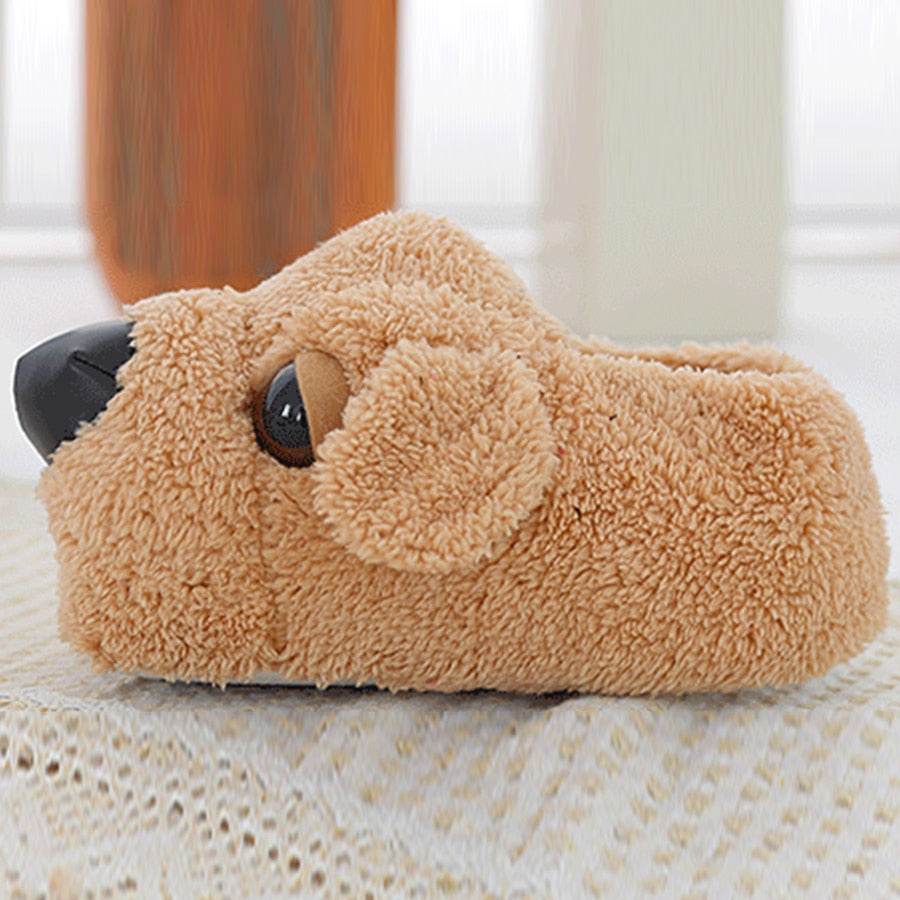 golden retriever slippers