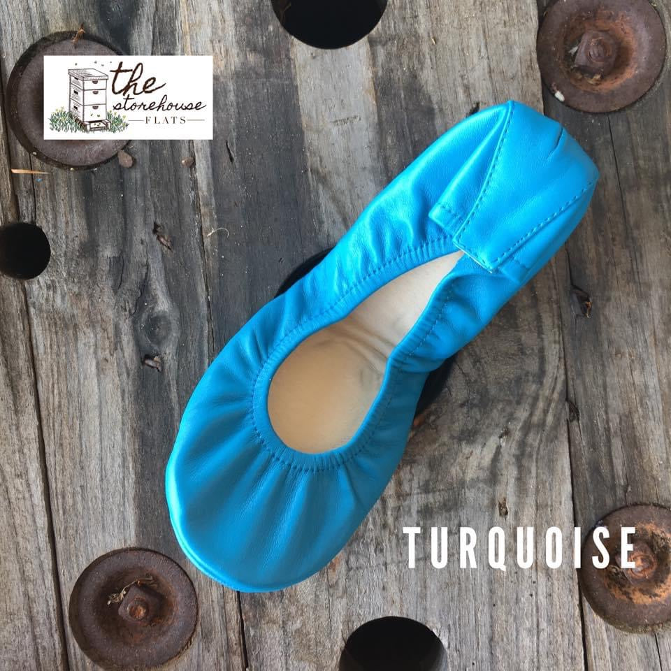 turquoise storehouse flats classic