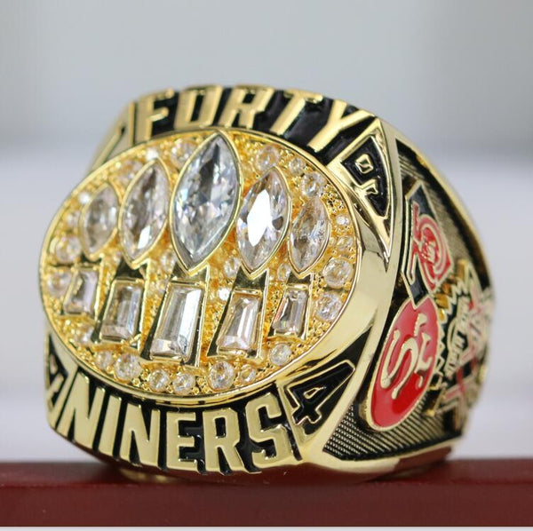 1994 San Francisco 49ers Super Bowl XXIX World Champions 10k Gold Player's  Ring With 49 Diamonds - SCP AUCTIONS