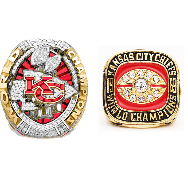 1969 2020 Kansas City Chiefs Super Bowl Ring Set Standard Edition Foxfans