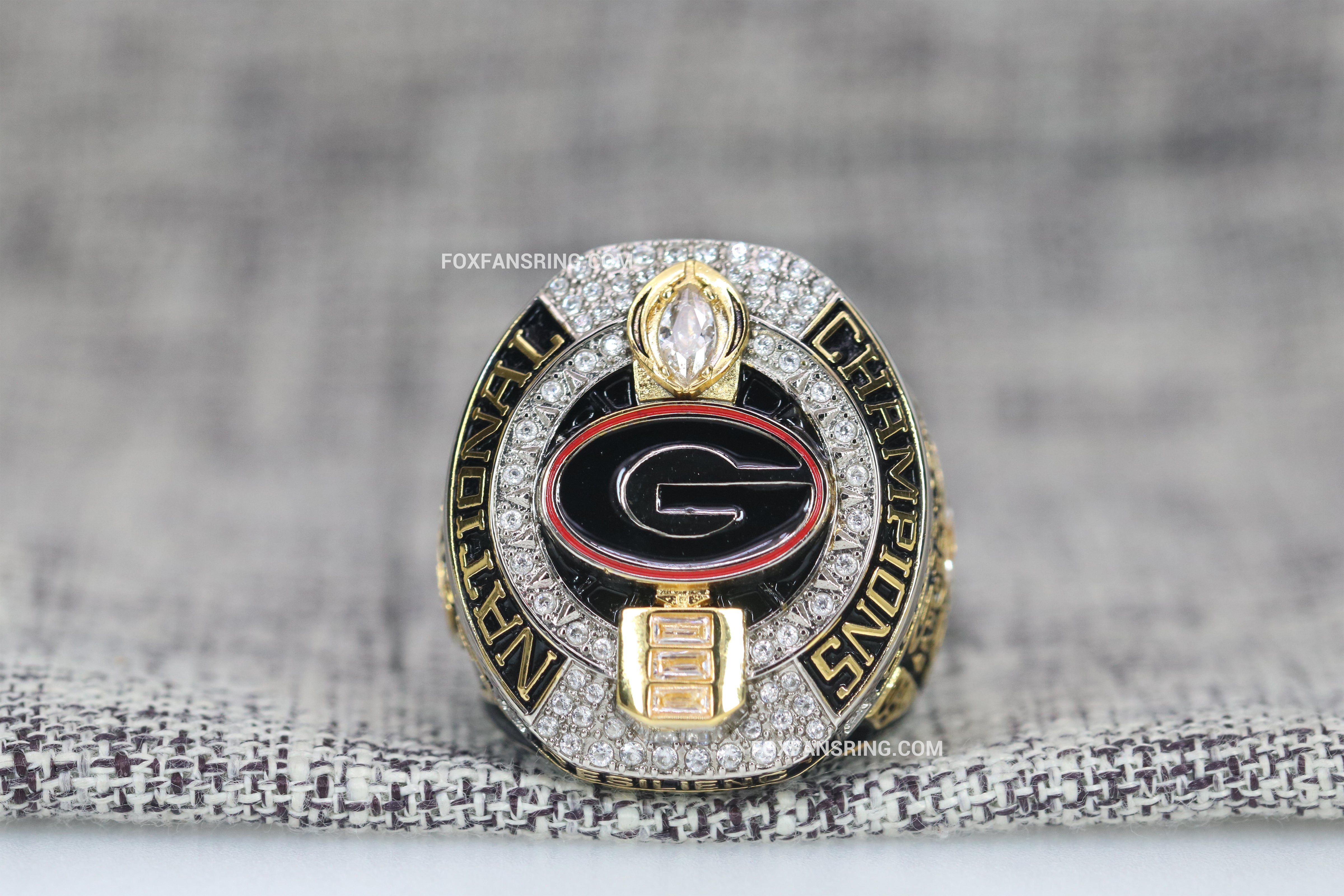 2022 Bulldogs National Championship Ring Premium Series