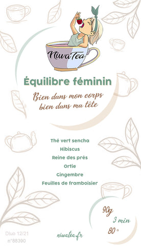 thé vert équilibre féminin douleur regles