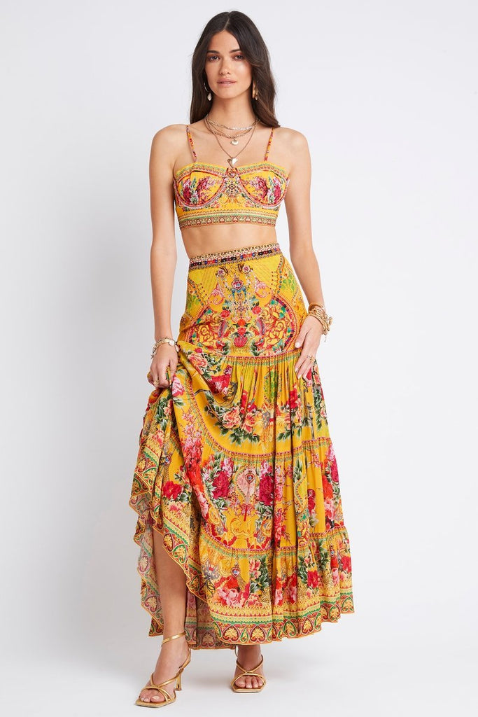 ENDLESS SUMMER MAXI SKIRT W SIDE SLIT – Czarina USA