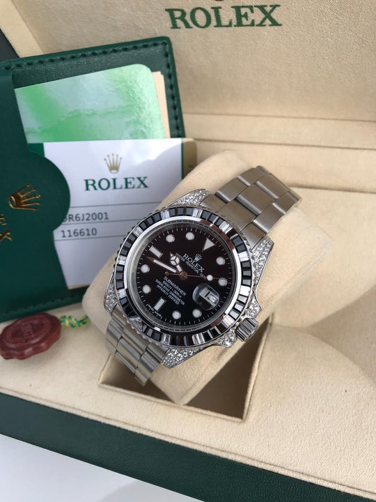 rolex submariner iced out