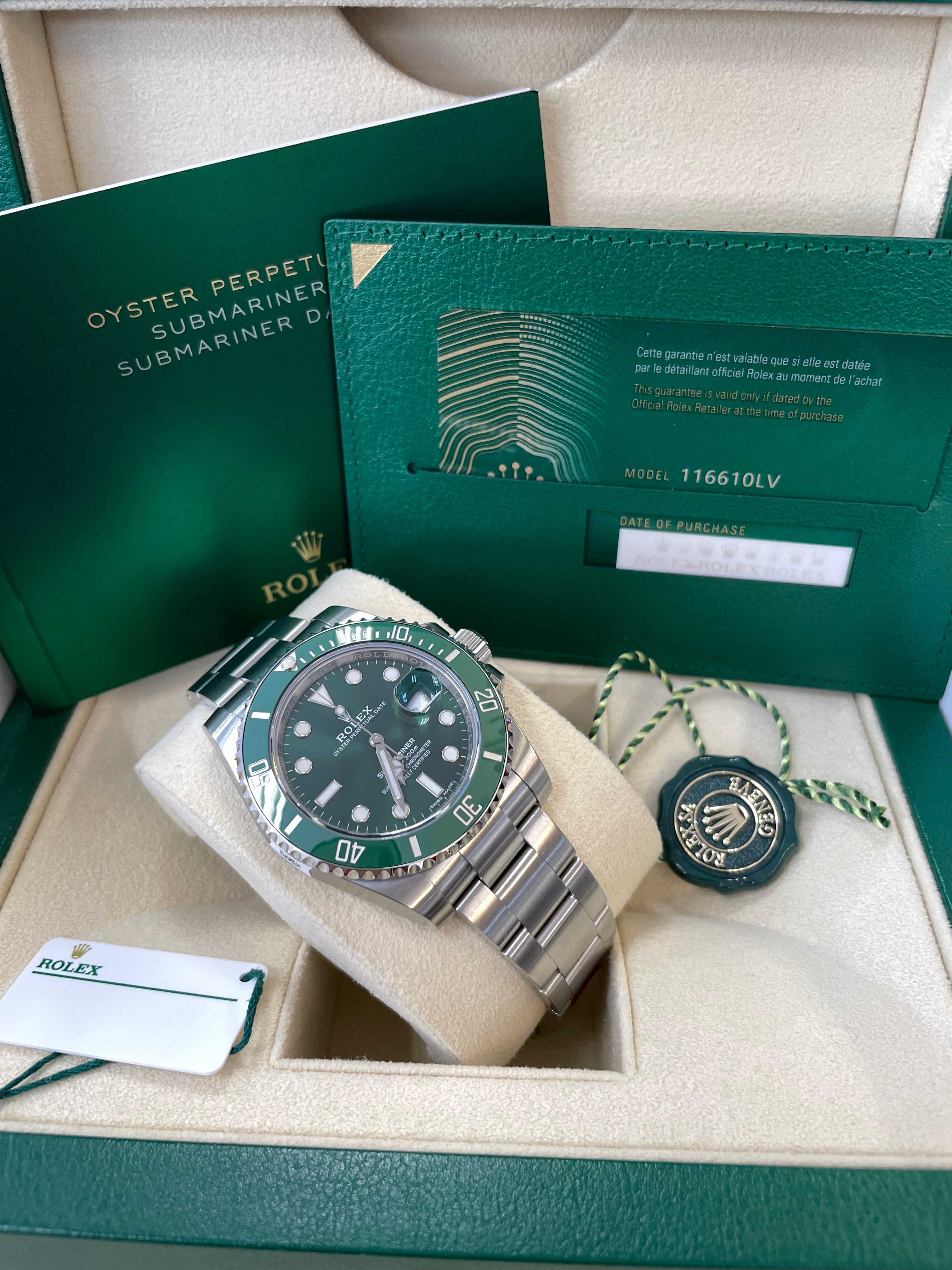 Rolex Submariner Date Kermit 41mm 126610LV Unworn 2023