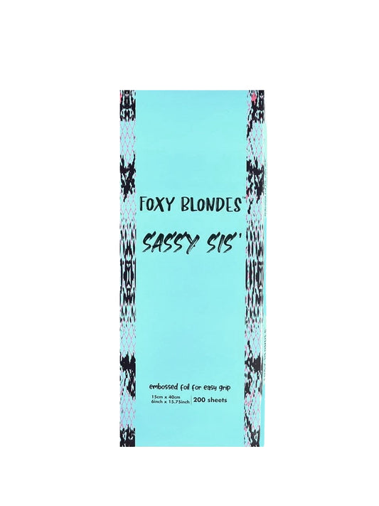 FOXY BLONDES - SNOW LEOPARD PRE-CUT FOILS – lisalovesbalayage