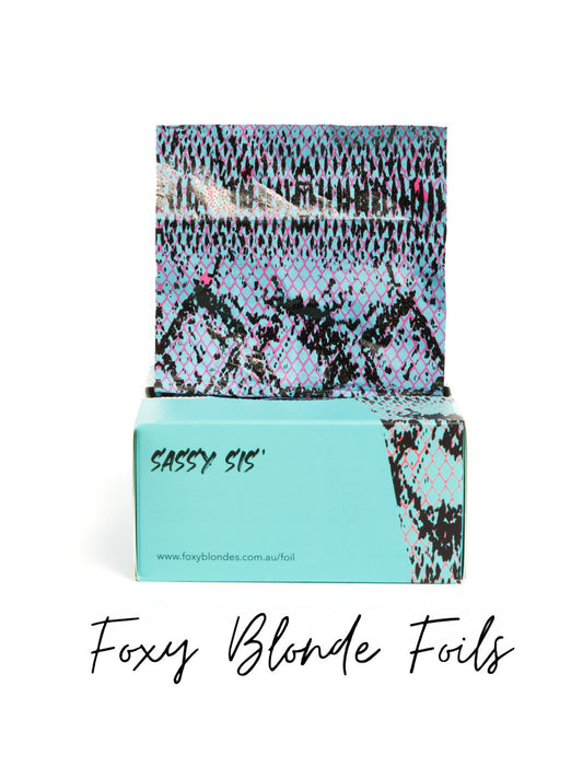 FOXY BLONDES - SNOW LEOPARD PRE-CUT FOILS – lisalovesbalayage