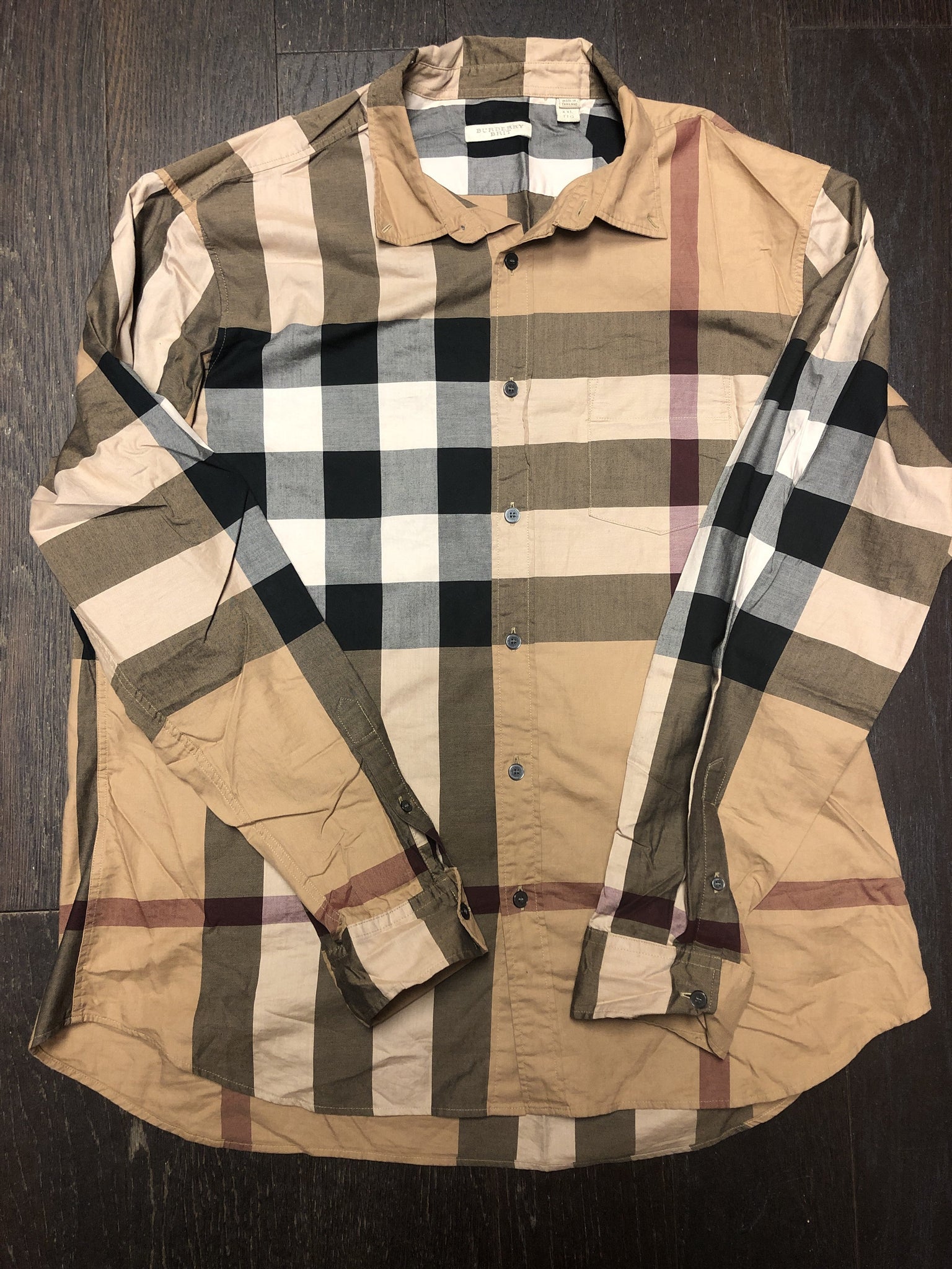Burberry Button Up – By Kiy Online