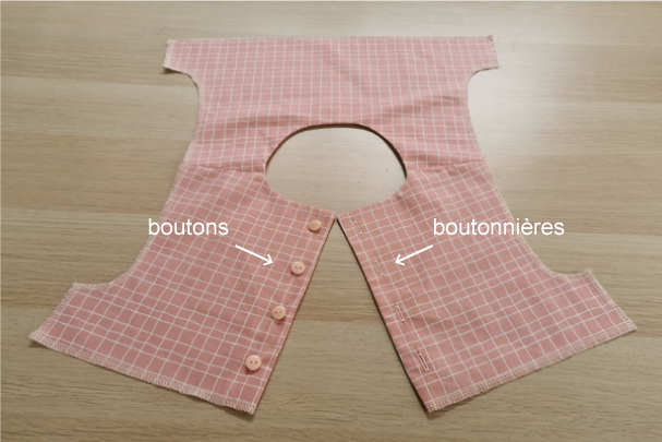 tuto couture blouse robe asymétrique milia pour filles