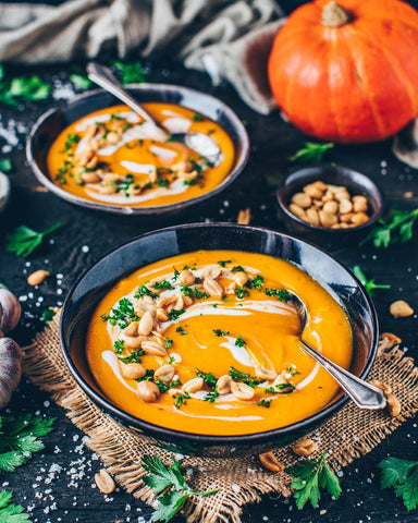 The Roasted Pumpkin Soup Vegan