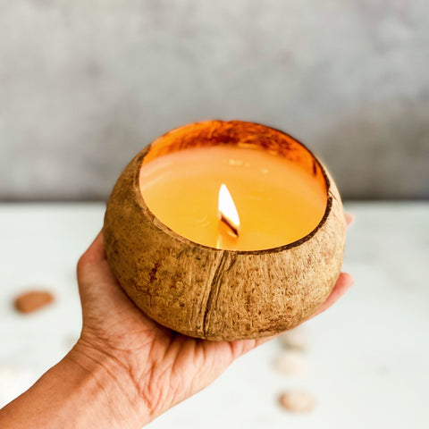 Coconut Bowls For Candle Making - GiveMeCocos