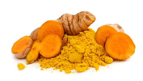 Turmeric Roots and Powder