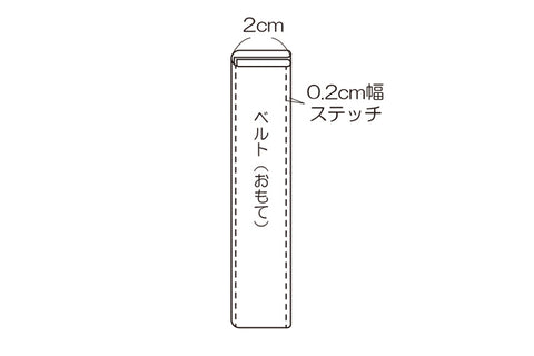 ベルトを作る