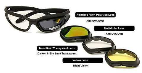 Motorcycle Goggles - Dust Proof Polarized Motorcycle Glasses